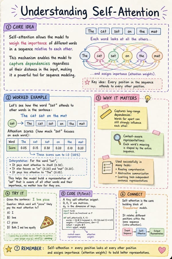 Papyr visual study sample: Understanding self-attention